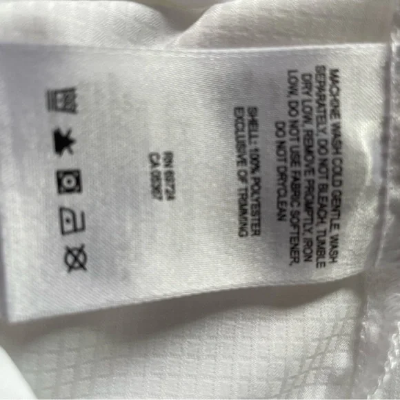 Columbia Omni Shade Sun Protection White Long Sleeve Shirt XL EUC - Picture 9 of 10